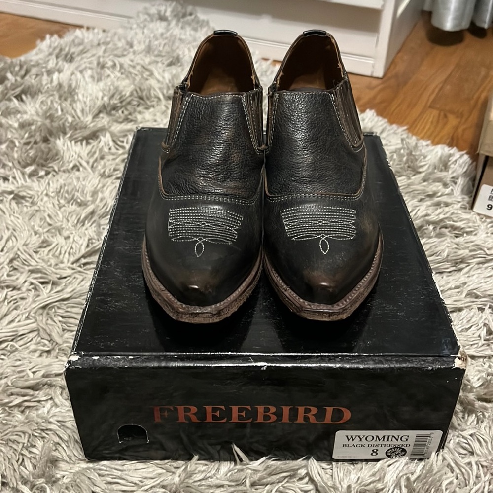 Freebird “Wyoming” Black Bootie
